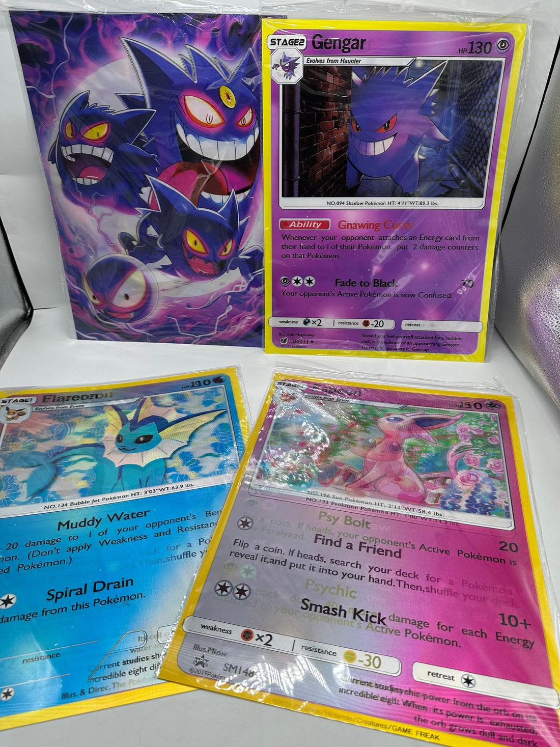 Pokémon variety premium selection 3D posters 10pck
