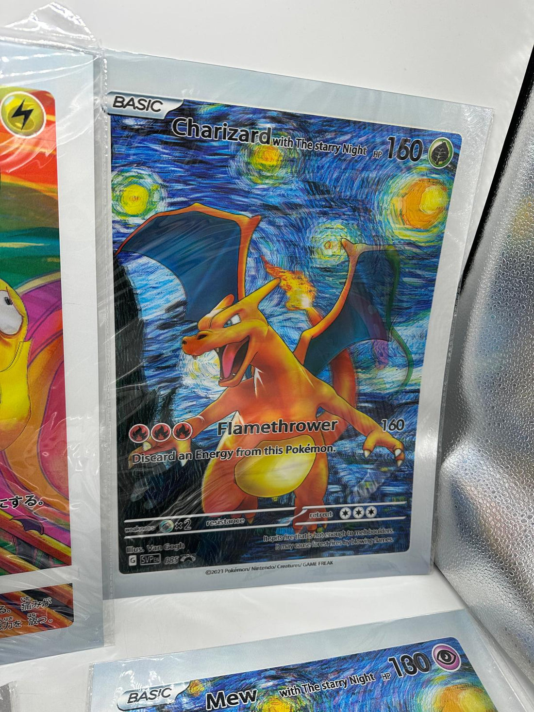 Van Gogh Pokémon variety premium selection 3D posters 10pck