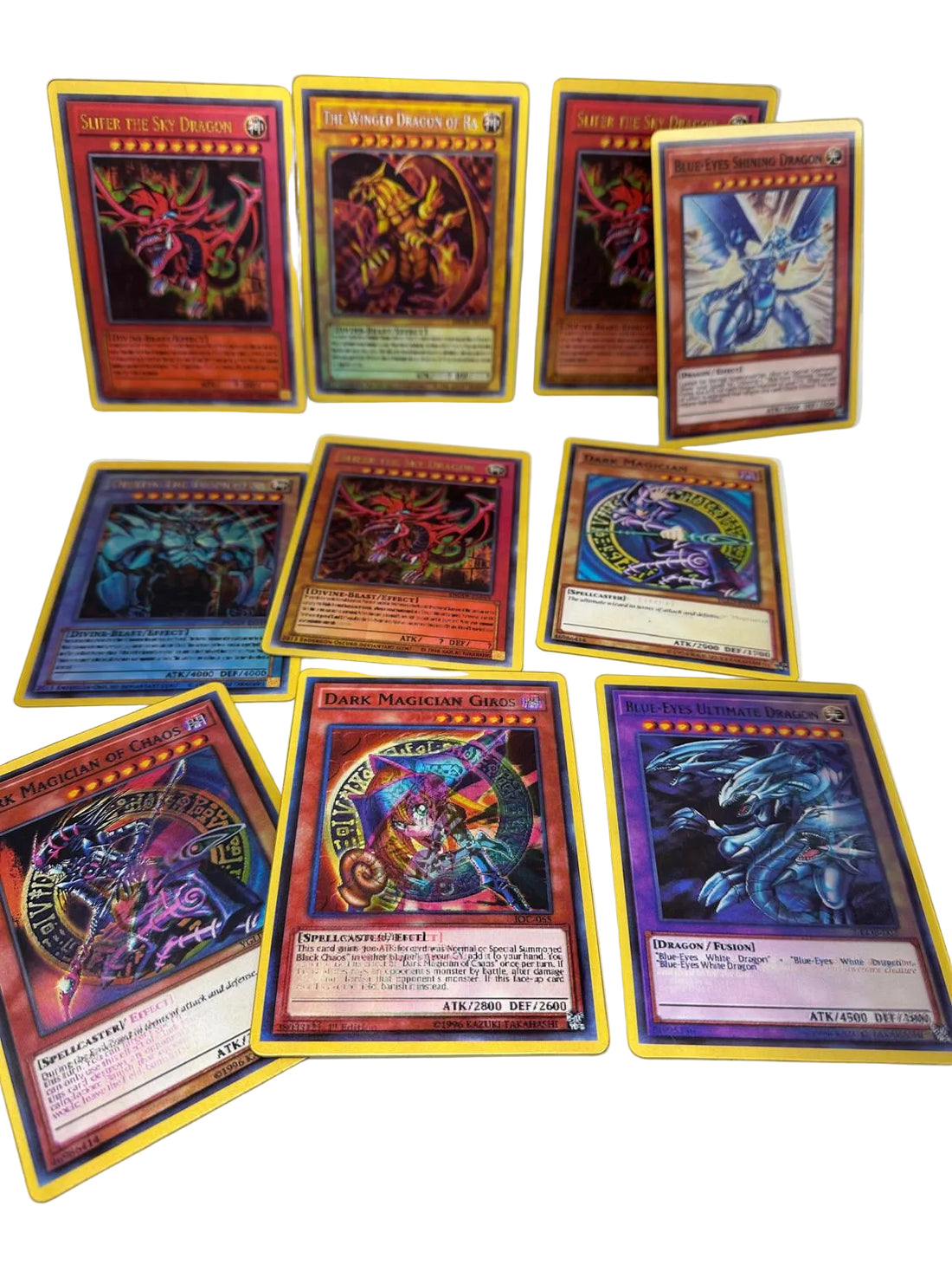 Yu-Gi-Oh Legends premium selection 3D stickers 10pck
