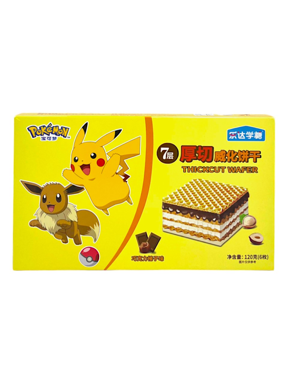 Pokémon Wafer Biscuits 120g (China)