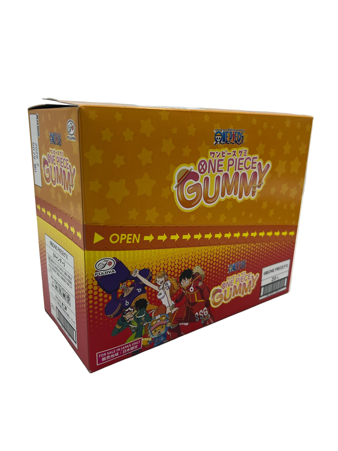 Fujiya One Piece Gummy 20 pack (Japan)