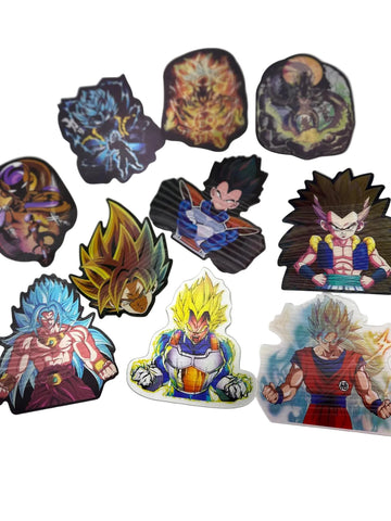 Dragon Ball Z premium selection 3D stickers 10pck