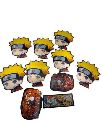 Naruto premium selection 3D stickers 10pck