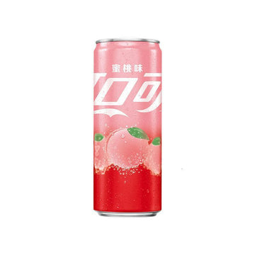 Coca Cola Peach Can 330ml (China)