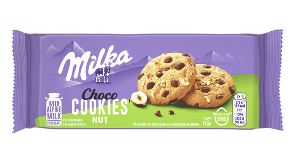 Milka Choco Cookies Nut 135g (Germany)