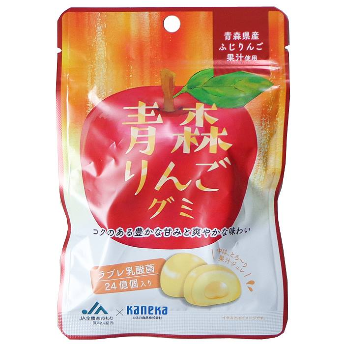 Kaneka Aomori Fuji Apple Gummy pack of 10 (Japan)