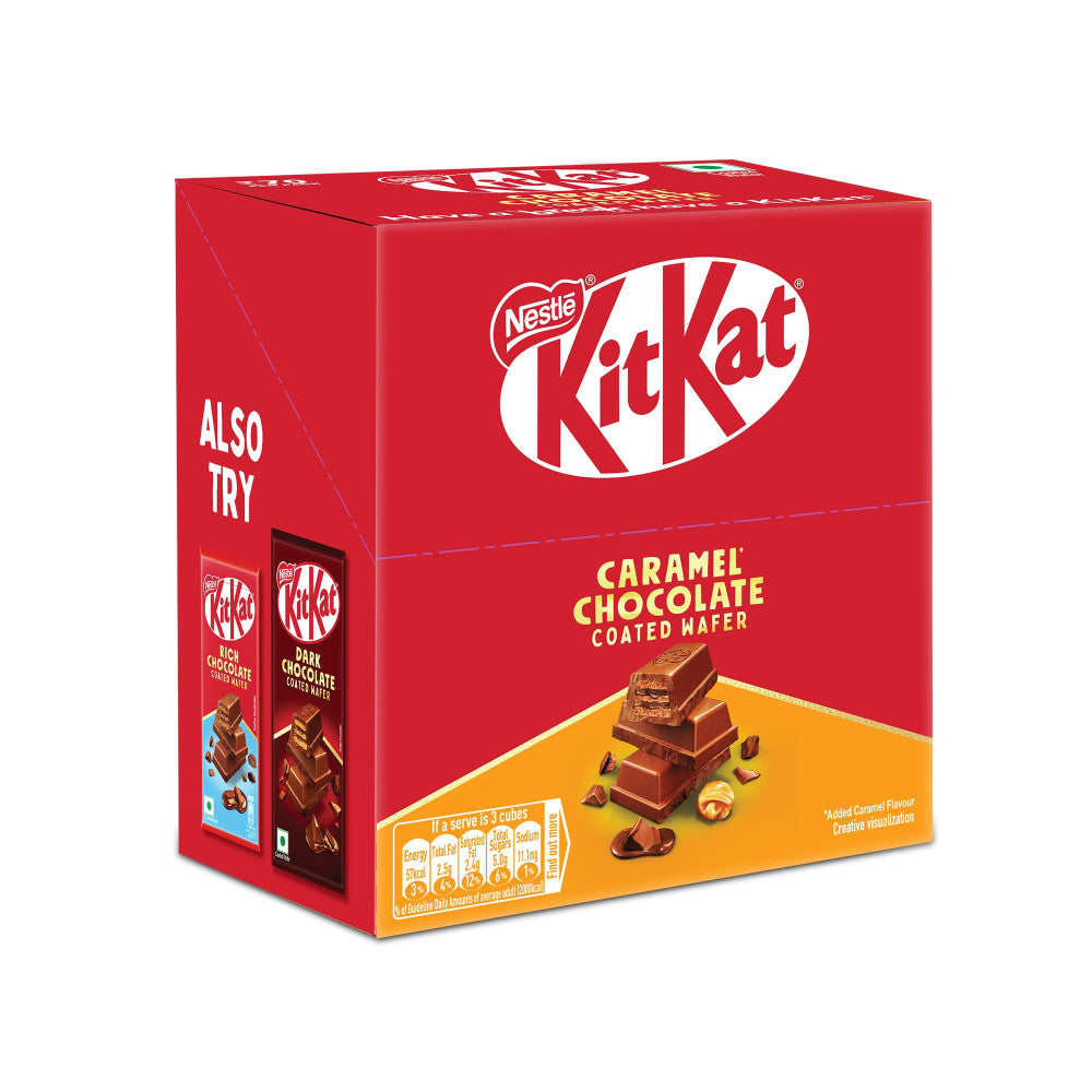 KitKat Caramel Chocolate Box of 12 x 50g