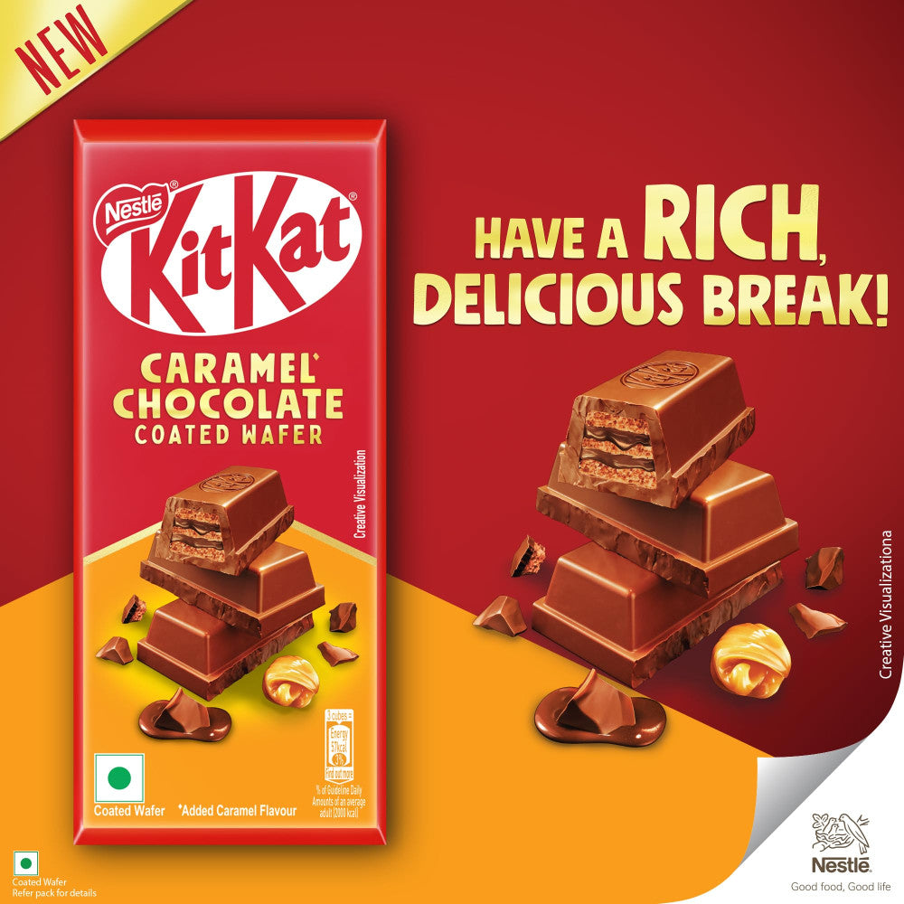 KitKat Caramel Chocolate Box of 12 x 50g
