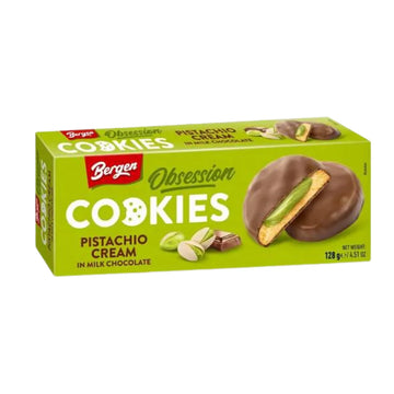 Bergen Cookies - Pistachio Cream & Chocolate 128g (Europe)