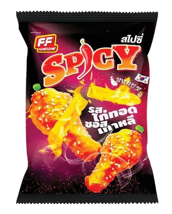 Spicy Korean Sauce Fried Chicken Cracker - Pack of 3 (Thailand)