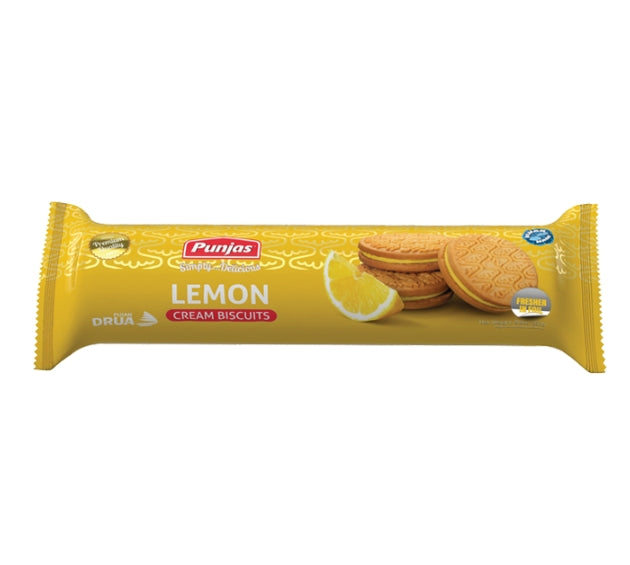 Punjas Lemon Cream Biscuit (Fiji)