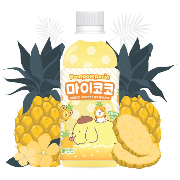 Pompompurin Mycoco Pineapple Flavor 340ml (Korea)