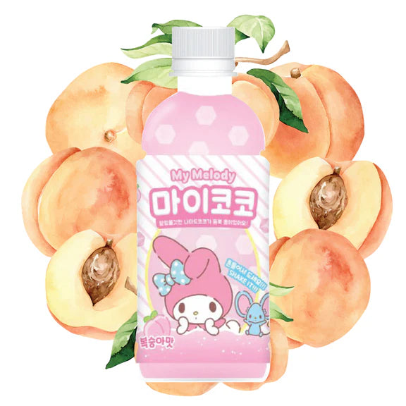 My Melody Mycoco Peach Flavor 340ml (Korea)