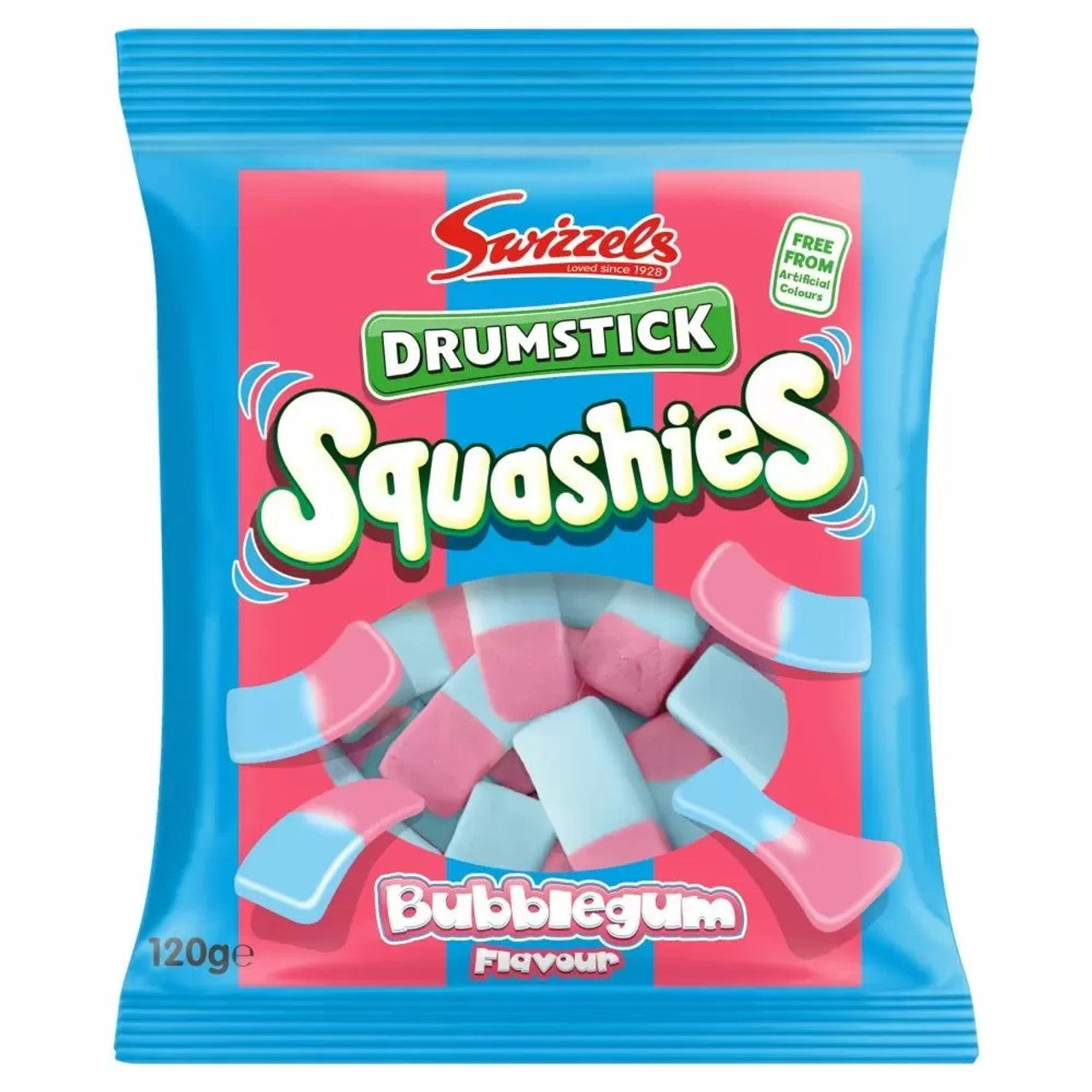 Swizzels Drumstick Squashies Bubblegum 120g (UK)