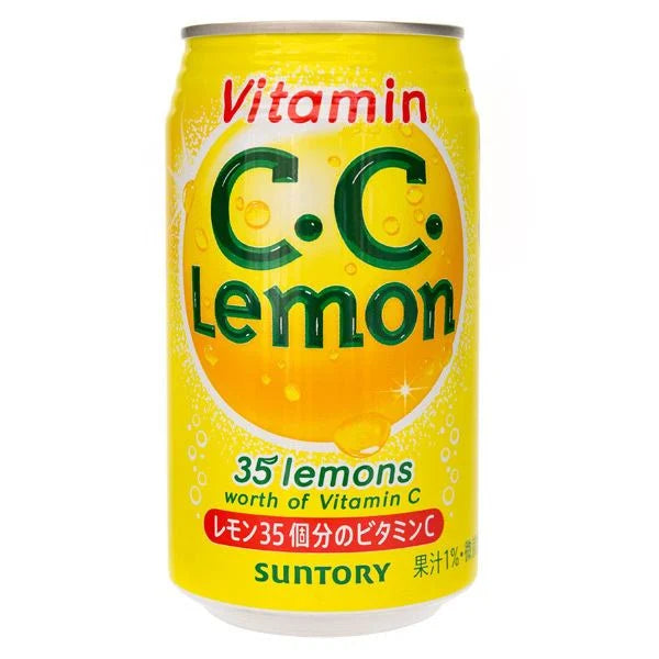Suntory C.C. Lemon Soda 350ml (Japan)