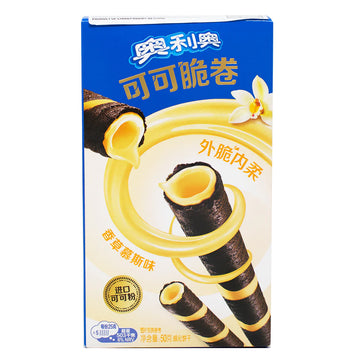 Oreo Wafer Rolls Vanilla (China)