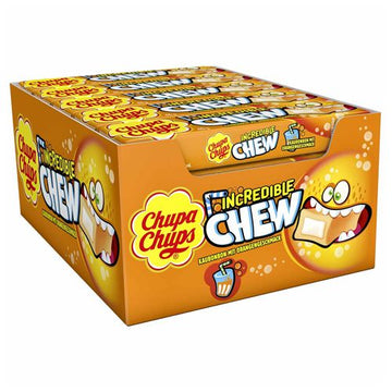 Chupa Chups Incredible Chew Orange 20pck (Netherlands)