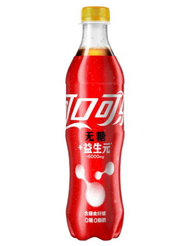 Coca Cola Sugar Free Fiber+ 500ml (China)