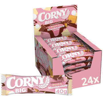 Corny Big Biscuit & Marshmallow pack of 24x50g (Germany)