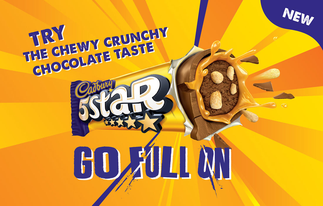 Cadbury 5 Star 3D Chocolate Bar 24pck x 42g