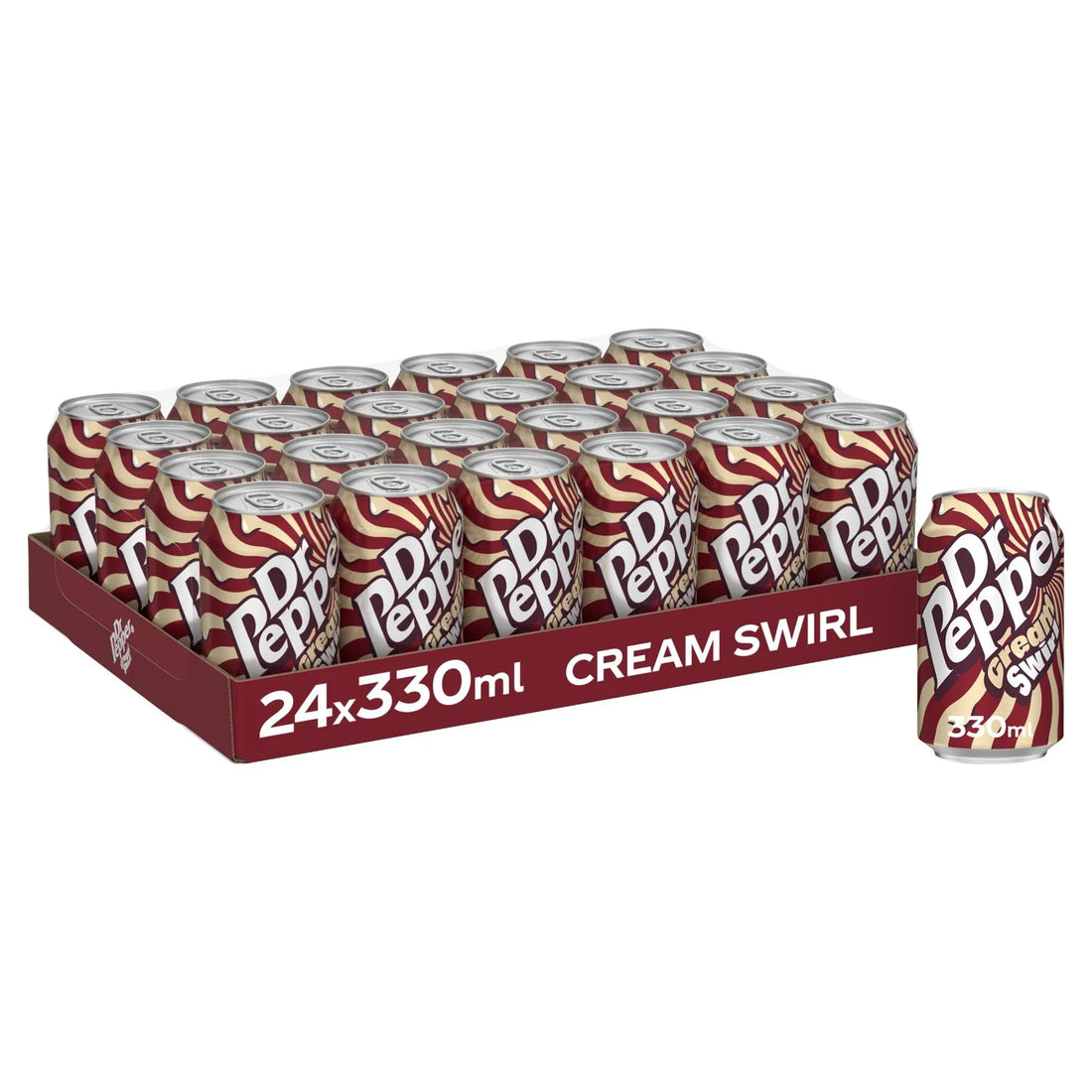 Dr. Pepper Cream Swirl 330ml (UK)