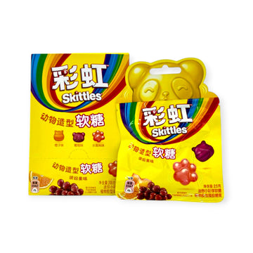 Skittles Mini - Colorful and Fruity Gummy 25g (8pk) (China)