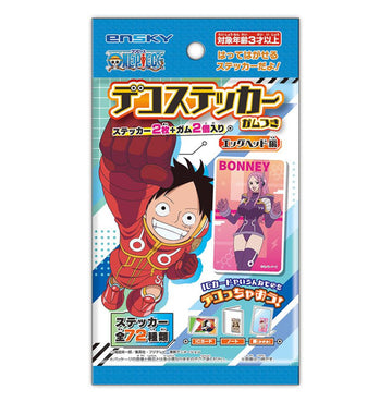 Ensky One Piece Deco Sticker Collection w/ Gum 20pck (Japan)