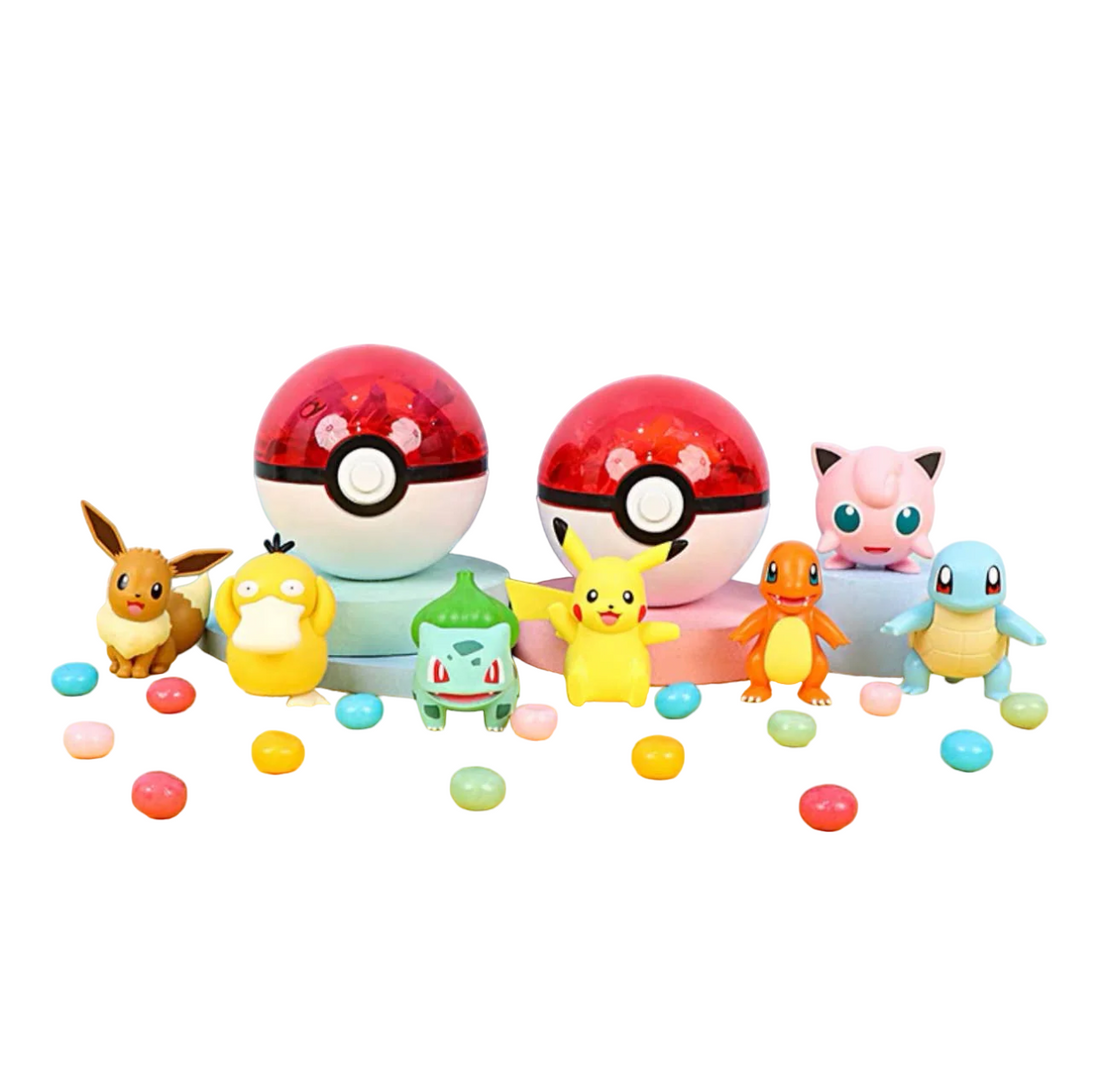 Pokemon Soft Candy Pokémon Ball Packing Pack of 6