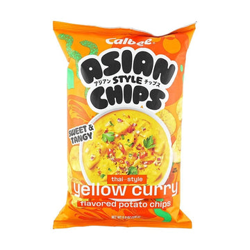 Calbee Thai Yellow Curry Chips 170g