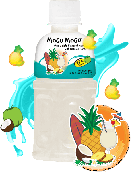 Mogu Mogu Pina Colada Nata de Coco 320ml