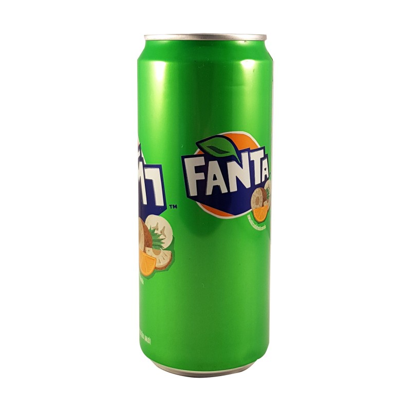 Fanta Cream Soda (Fruit Punch) 320 mL Can (Thailand)