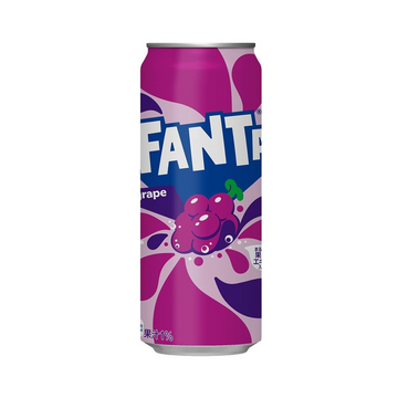 Fanta Grape Soda Can 500ml (Japan)