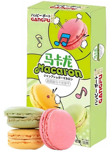 Macaron Popping Candy Matcha Biscuit 50g (China)