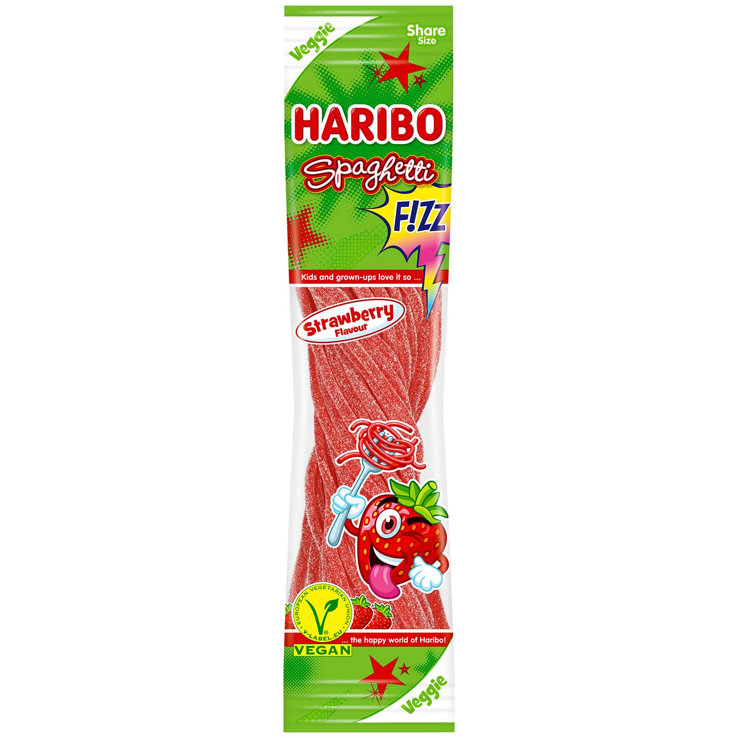 Haribo Spaghetti Strawberry 200g (Germany)