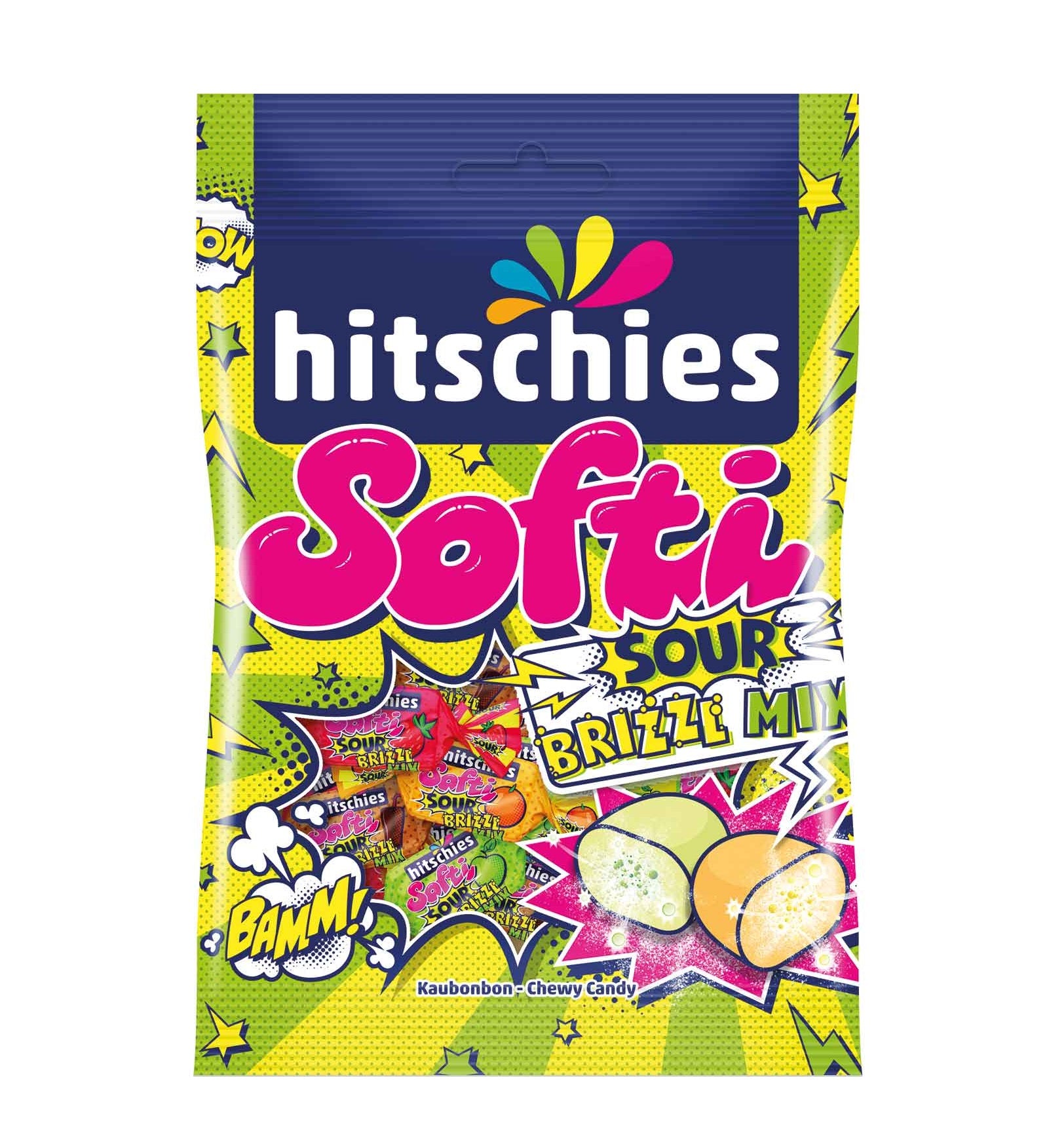 Hitschies Softi Candy Sour Brizzl Mix 90g (Germany)