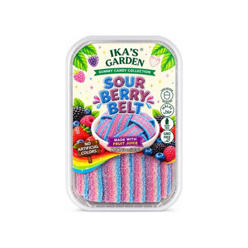 Ika's Garden Sour Berry Belts 283g