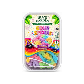 Ika's Garden Sour Gummy Spiders 283g