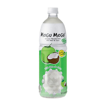 Mogu Mogu Coconut Flavored Drink with Coconut Jelly Cubes 1L (Thailand)