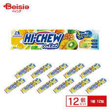 Hi-Chew Morinaga Gummies Mixed Fruit Flavor 12pcs (Japan)