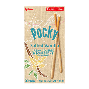 Pocky Salted Vanilla Biscuit Sticks 48g