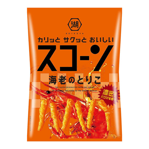 Sucorn Shrimp Flavor Corn Snack 70g (Japan)