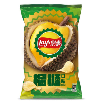 Lays Chips Durian Flavor 70g (Taiwan)