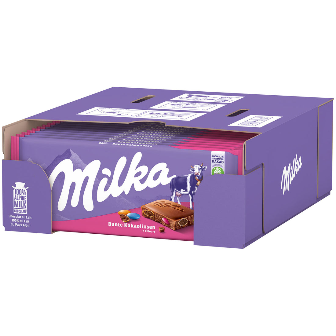 Milka Bunte Kakaolinsen 100g (Germany)