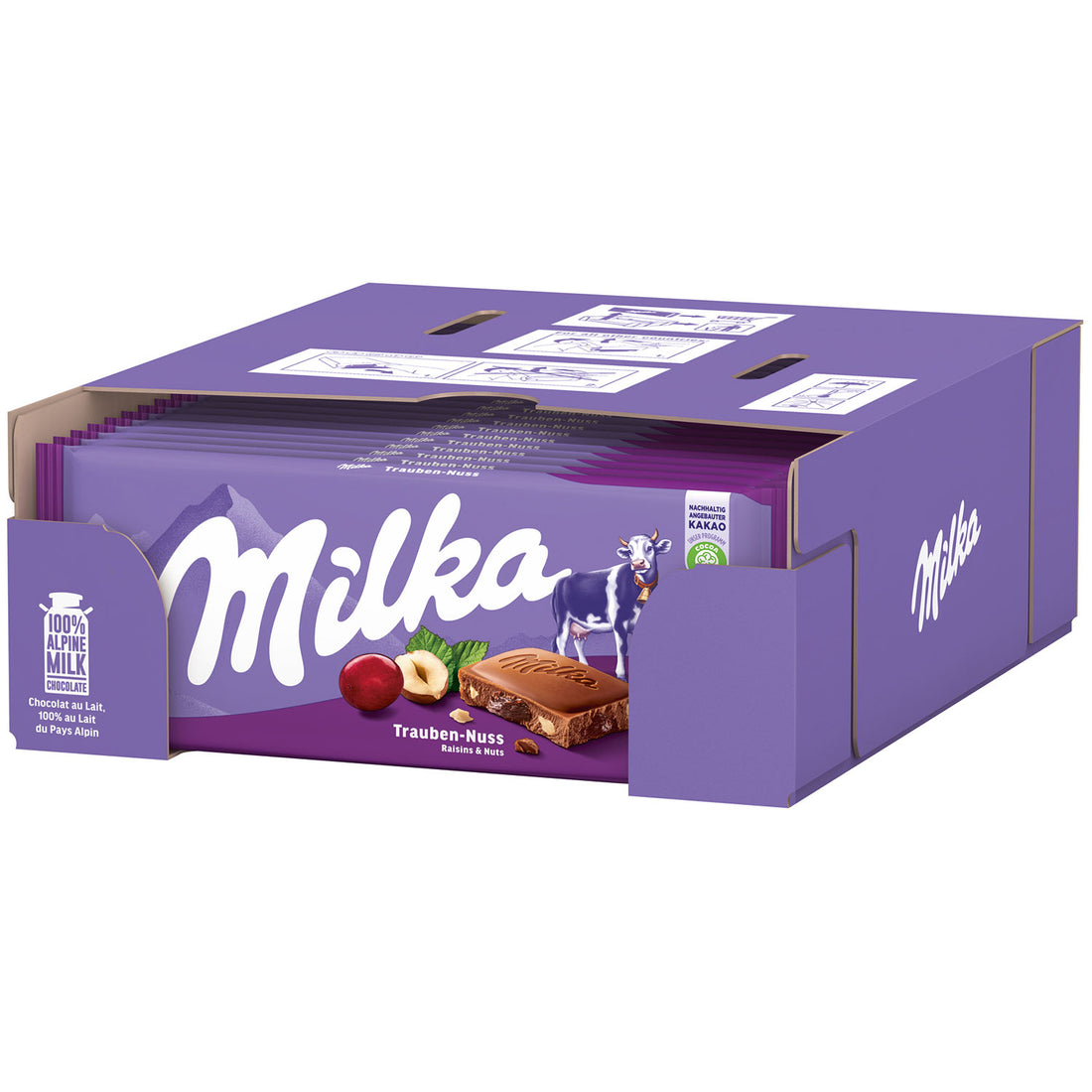 Milka Raisins & Nuts 100g (Germany)