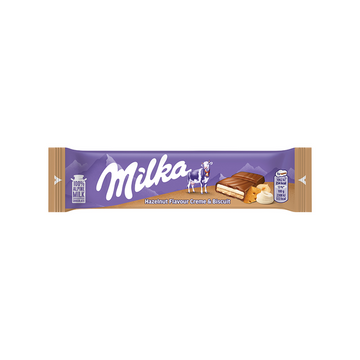 Milka Hazelnut Crème & Biscuit Bar 46g (Germany)