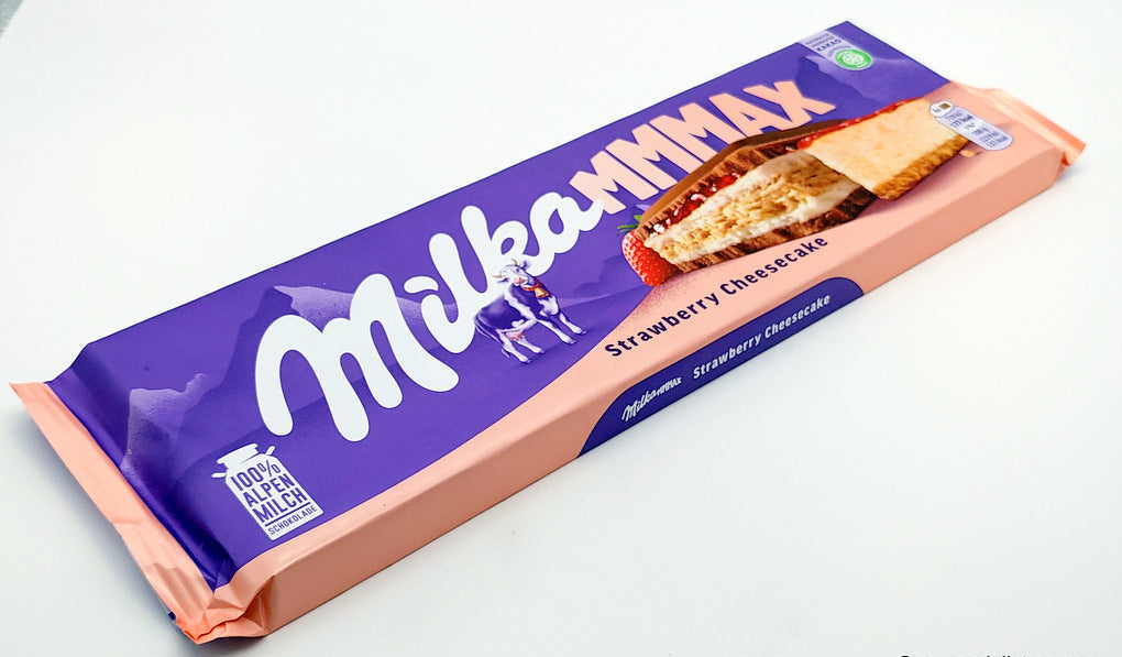 Milka Max Strawberry Cheesecake 300g (Austria)