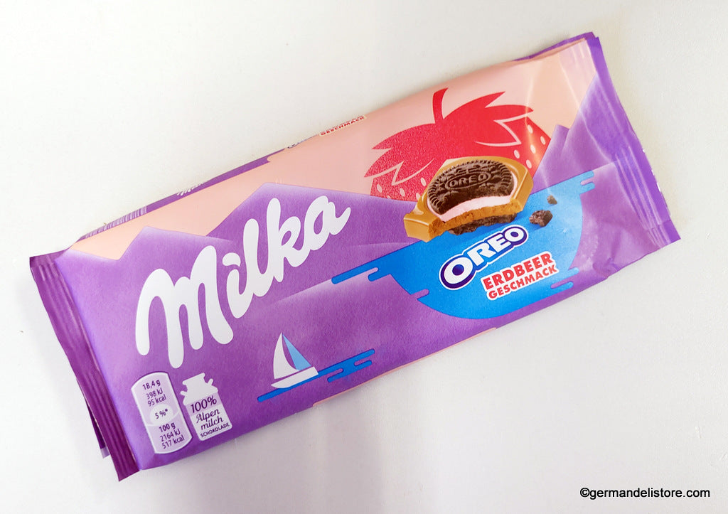 Milka Oreo Strawberry Sandwich 92g (European)