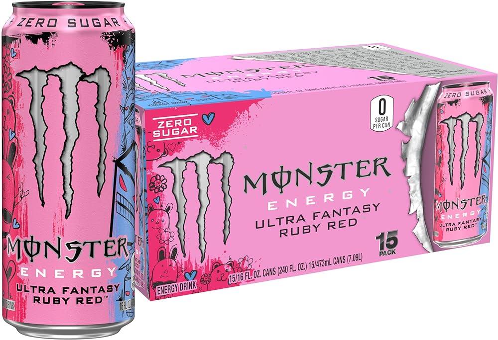 Monster Energy Ultra Ruby Red 355ml (Korea)