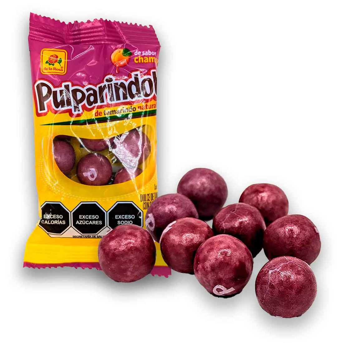De La Rosa PulparinDots Chamoy 12pck x 30g Mexico
