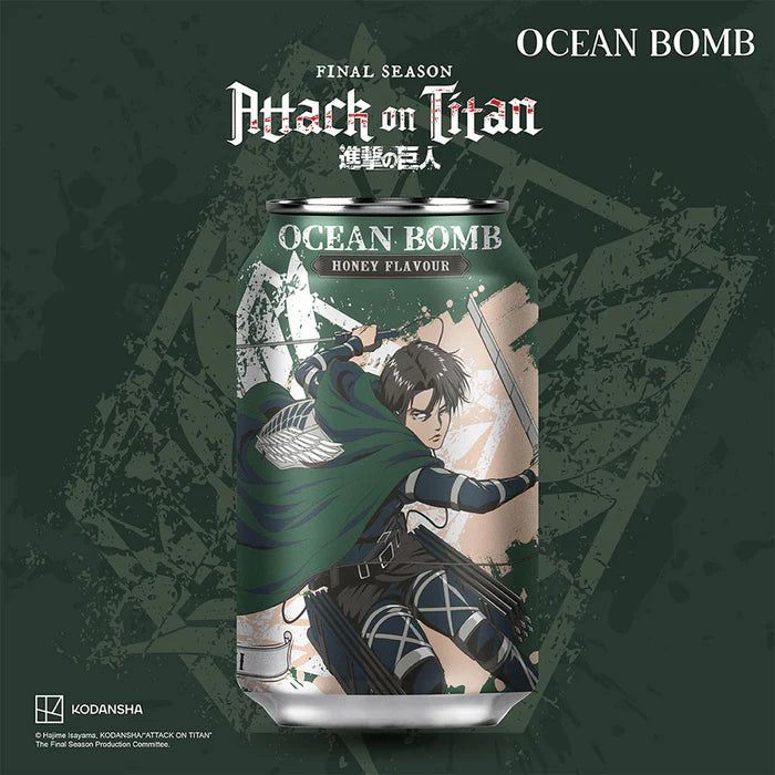 Ocean Bomb - Attack on Titan Honey Flavor 330ml